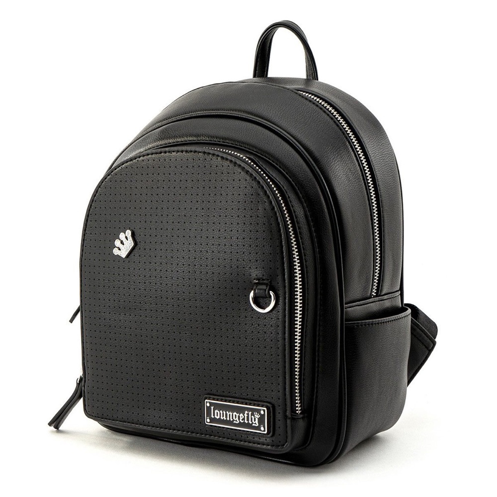 Loungefly Pin Trader Black Mini Backpack